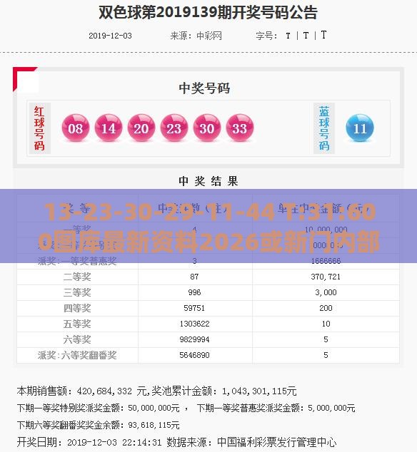 13-23-30-29-11-44 T:31:600图库最新资料2026或新门内部资料免费公开-创意解答、专家解读解释与落实​,谨防误导性包装